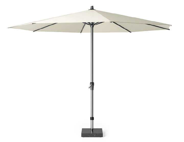 SIENA GARDEN Mittelstockschirm Avio Ø 3,50 Meter anthrazit / Bezug ecru SIENA GARDEN Mittelstockschirm Avio Ø 3,50 Meter anthrazit / Bezug ecru